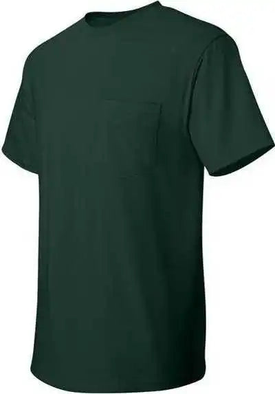 Hanes 5590 Authentic Pocket T-shirt - Deep Forest