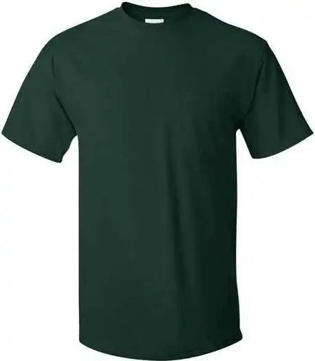 Hanes 5590 Authentic Pocket T-shirt - Deep Forest