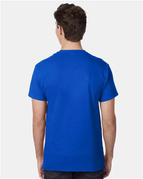 Hanes 5590 Authentic Pocket T-shirt - Deep Royal