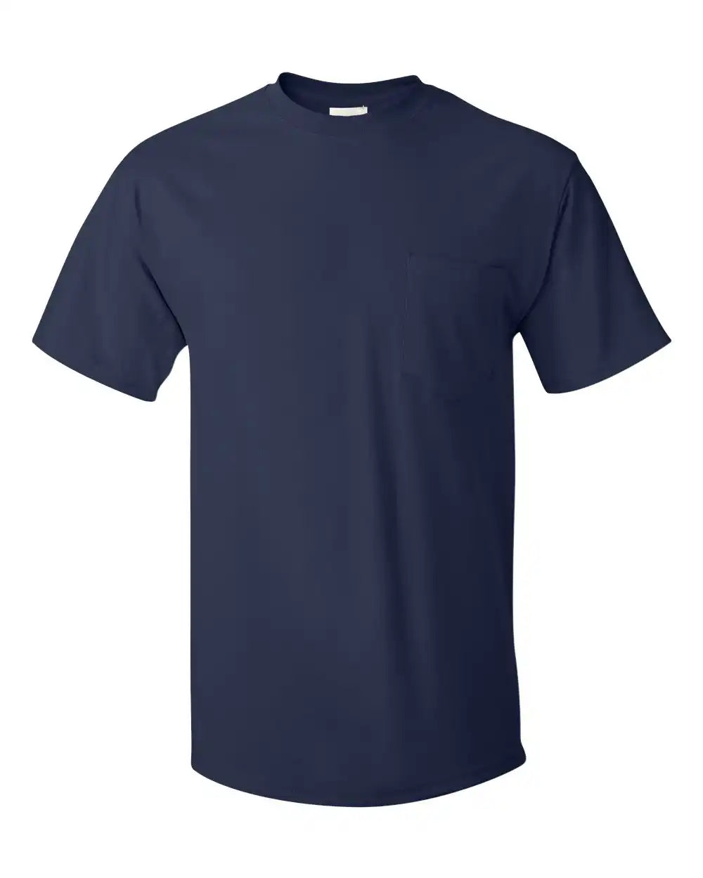 Hanes 5590 Authentic Pocket T-shirt - Navy - s