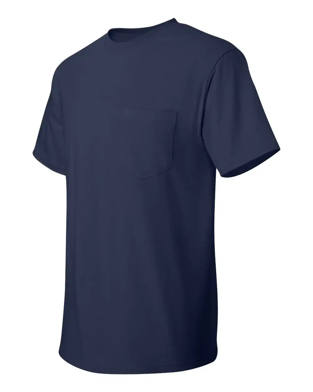 Hanes 5590 Authentic Pocket T-shirt - Navy - s
