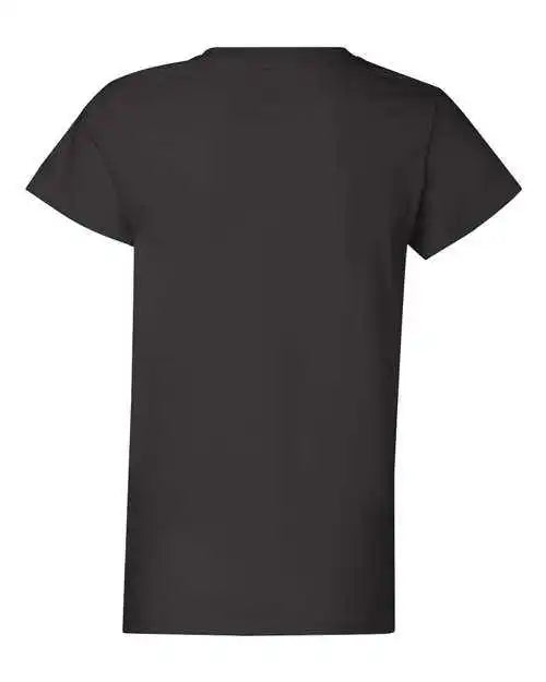 Hanes 5680 Essential-t Womens Short Sleeve T-shirt - Black