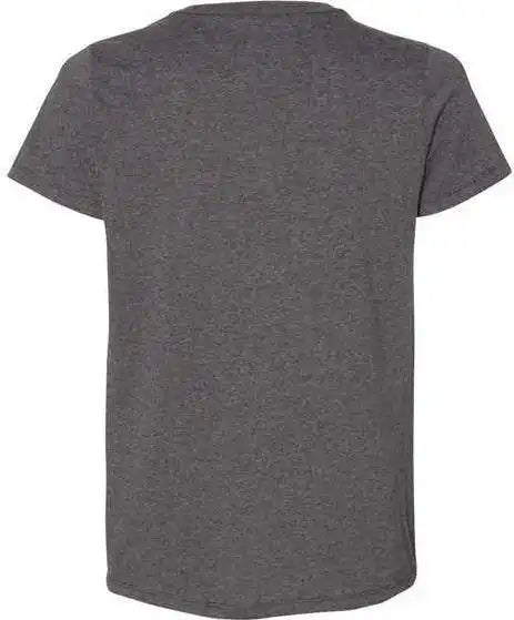Hanes 5680 Essential-t Womens Short Sleeve T-shirt - Charcoal Heather