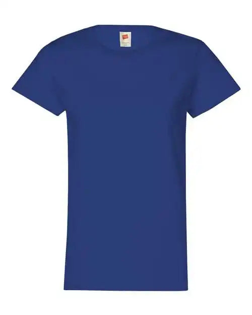 Hanes 5680 Essential-t Womens Short Sleeve T-shirt - Deep Royal