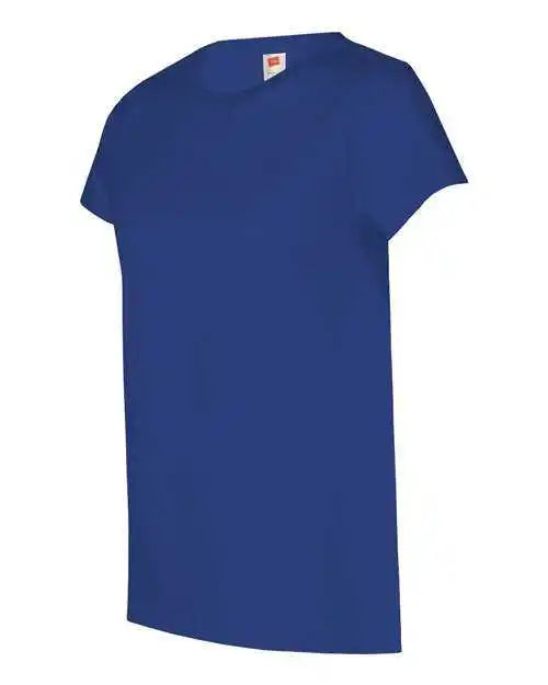 Hanes 5680 Essential-t Womens Short Sleeve T-shirt - Deep Royal