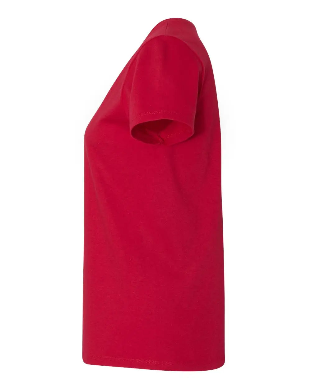 Hanes 5780 Essential-t Women’s V-neck T-shirt - Deep Red