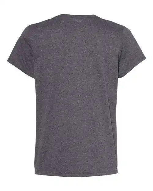 Hanes 5780 Essential-t Womens V-neck Short Sleeve T-shirt - Charcoal Heather