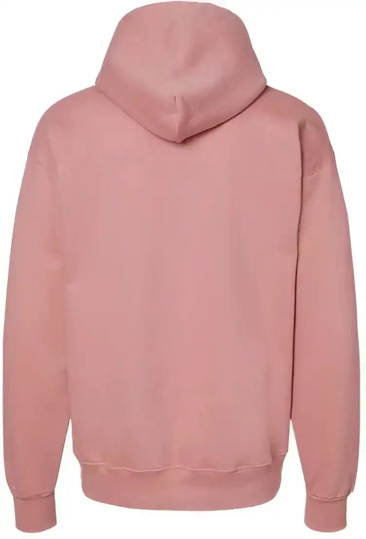 Hanes F170 Ultimate Cotton Hooded Sweatshirt - Mauve