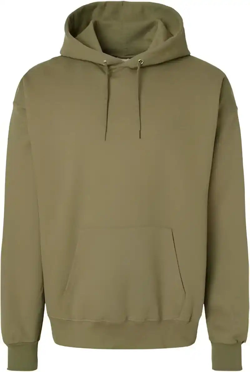 Hanes F170 Ultimate Cotton Hooded Sweatshirt Oregano