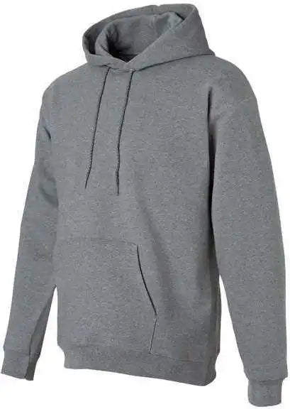 Hanes F170 Ultimate Cotton Hooded Sweatshirt - Oxford Grey