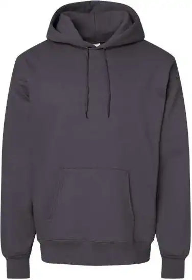 Hanes F170 Ultimate Cotton Hooded Sweatshirt Smoke Grey