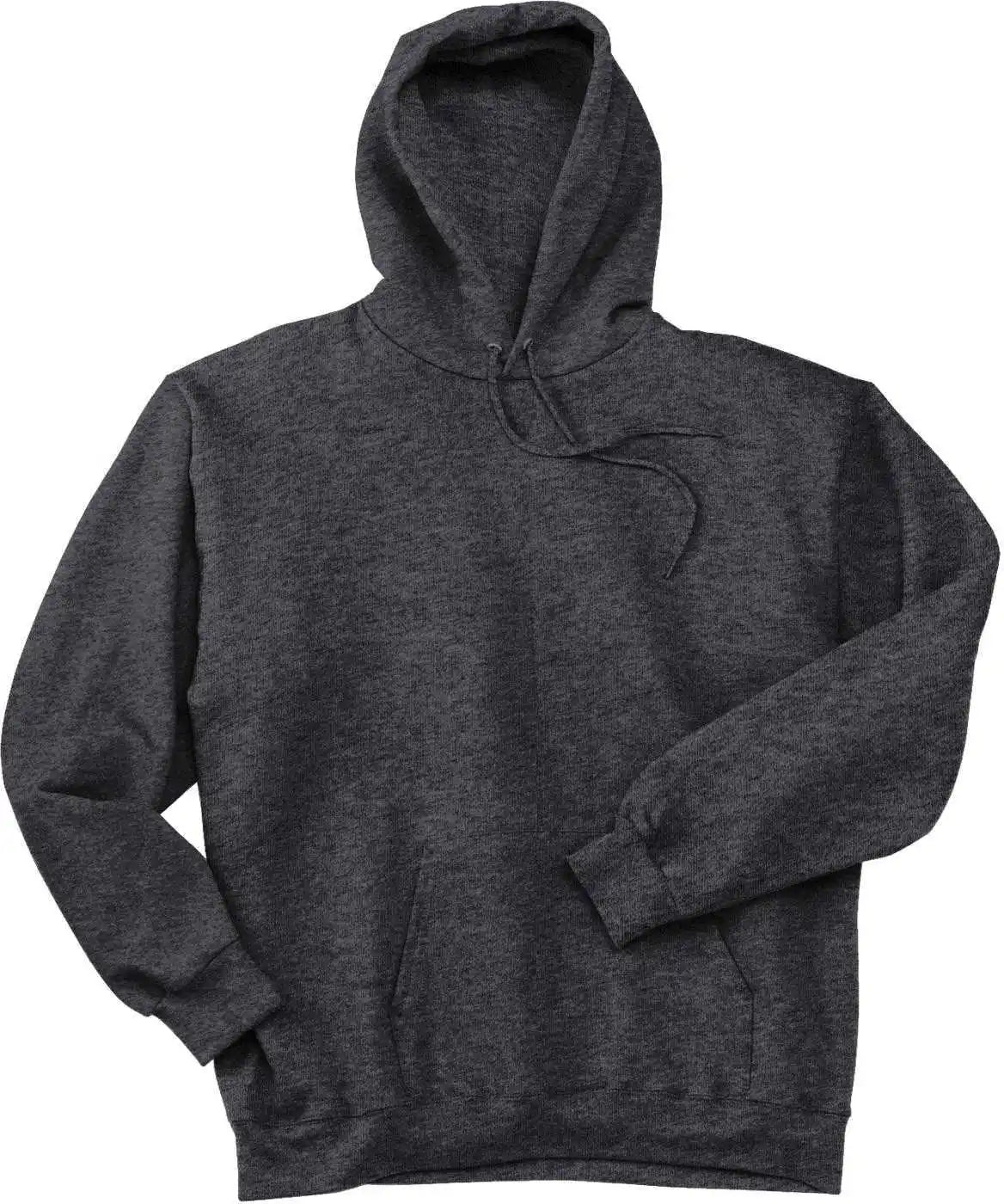 Hanes F170 Ultimate Cotton Pullover Hooded Sweatshirt - Charcoal Heather