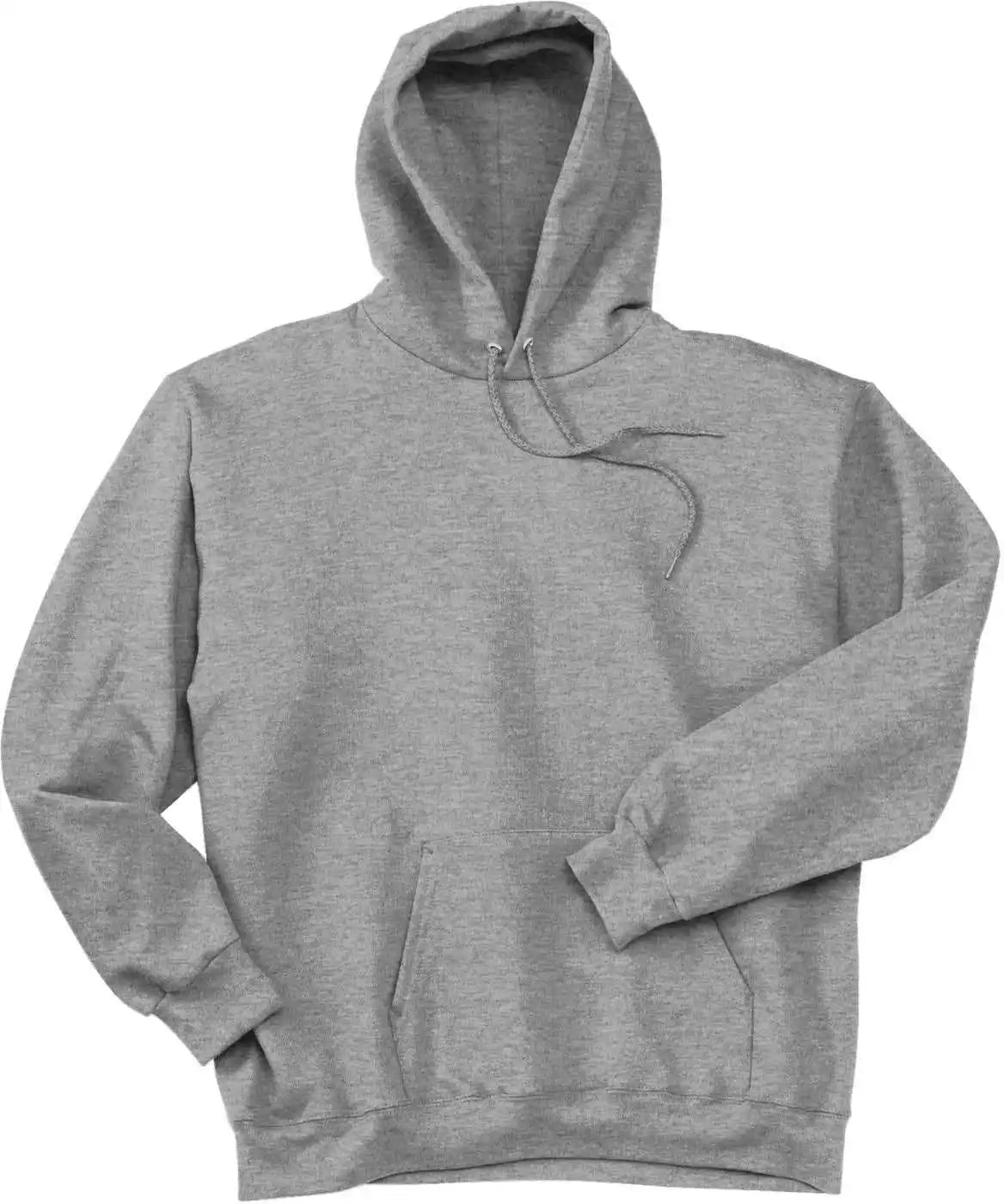 Hanes F170 Ultimate Cotton Pullover Hooded Sweatshirt Light Steel