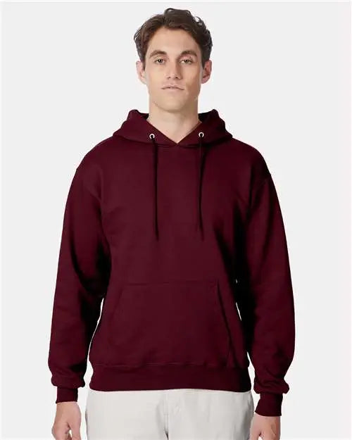 Hanes F170 Ultimate Cotton® Hooded Sweatshirt - Maroon