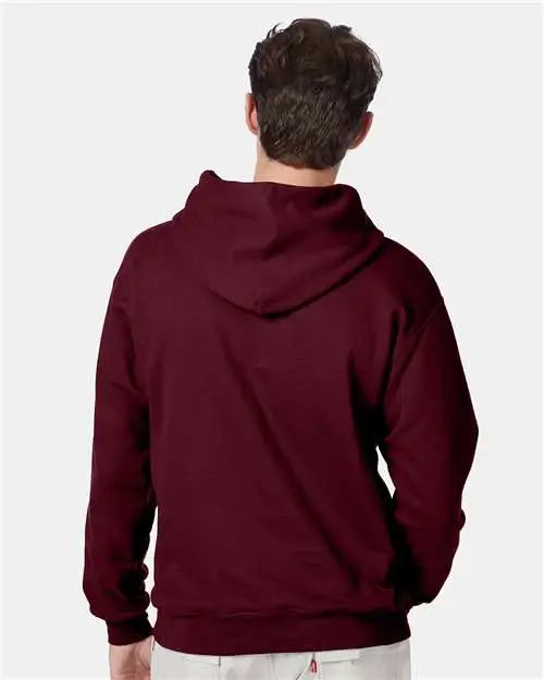 Hanes F170 Ultimate Cotton® Hooded Sweatshirt - Maroon
