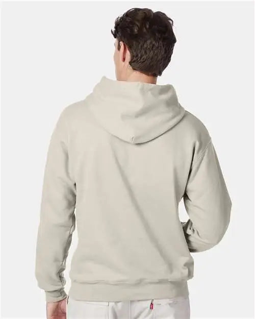 Hanes F170 Ultimate Cotton® Hooded Sweatshirt - Natural