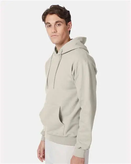 Hanes F170 Ultimate Cotton® Hooded Sweatshirt - Natural