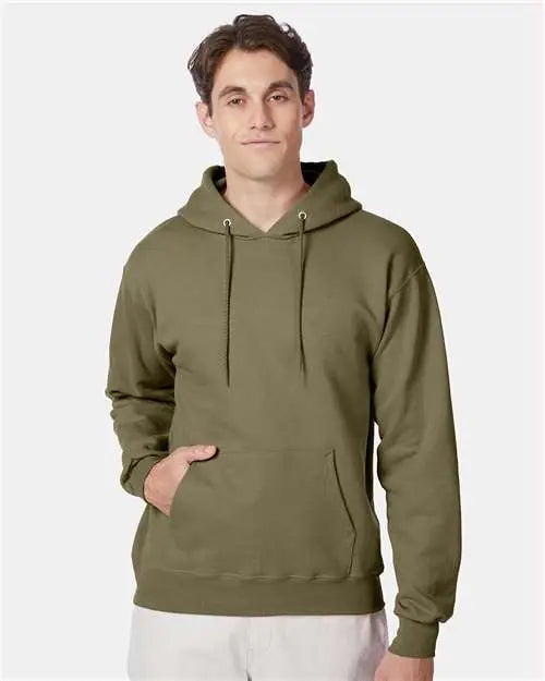 Hanes F170 Ultimate Cotton® Hooded Sweatshirt - Oregano