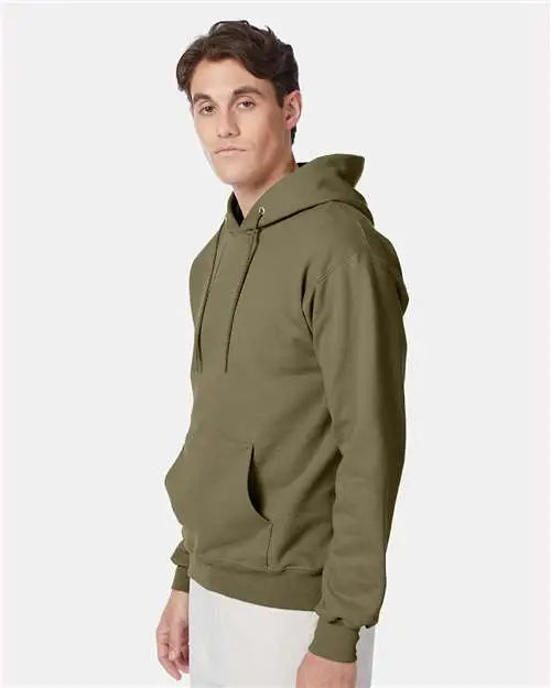 Hanes F170 Ultimate Cotton® Hooded Sweatshirt - Oregano