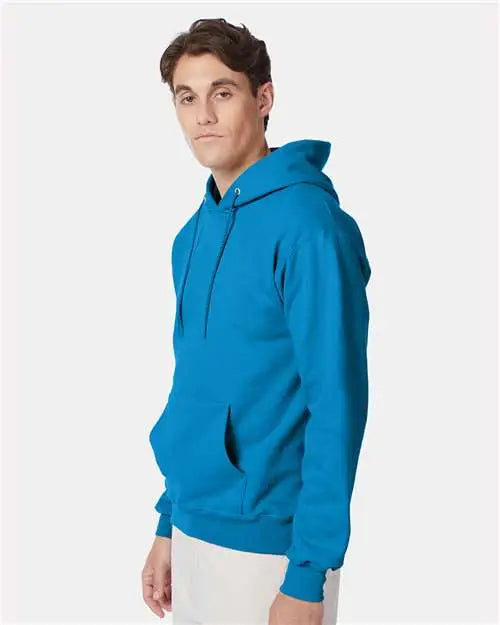 Hanes F170 Ultimate Cotton® Hooded Sweatshirt - Teal