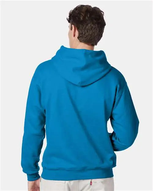 Hanes F170 Ultimate Cotton® Hooded Sweatshirt - Teal