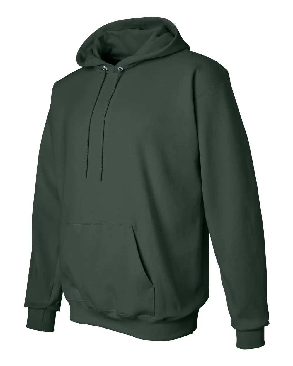 Hanes F170 Ultimate Cottonâ Hooded Sweatshirt - Deep Forest