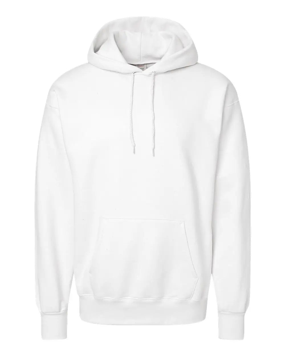Hanes F170 Ultimate Cottonâ Hooded Sweatshirt - White