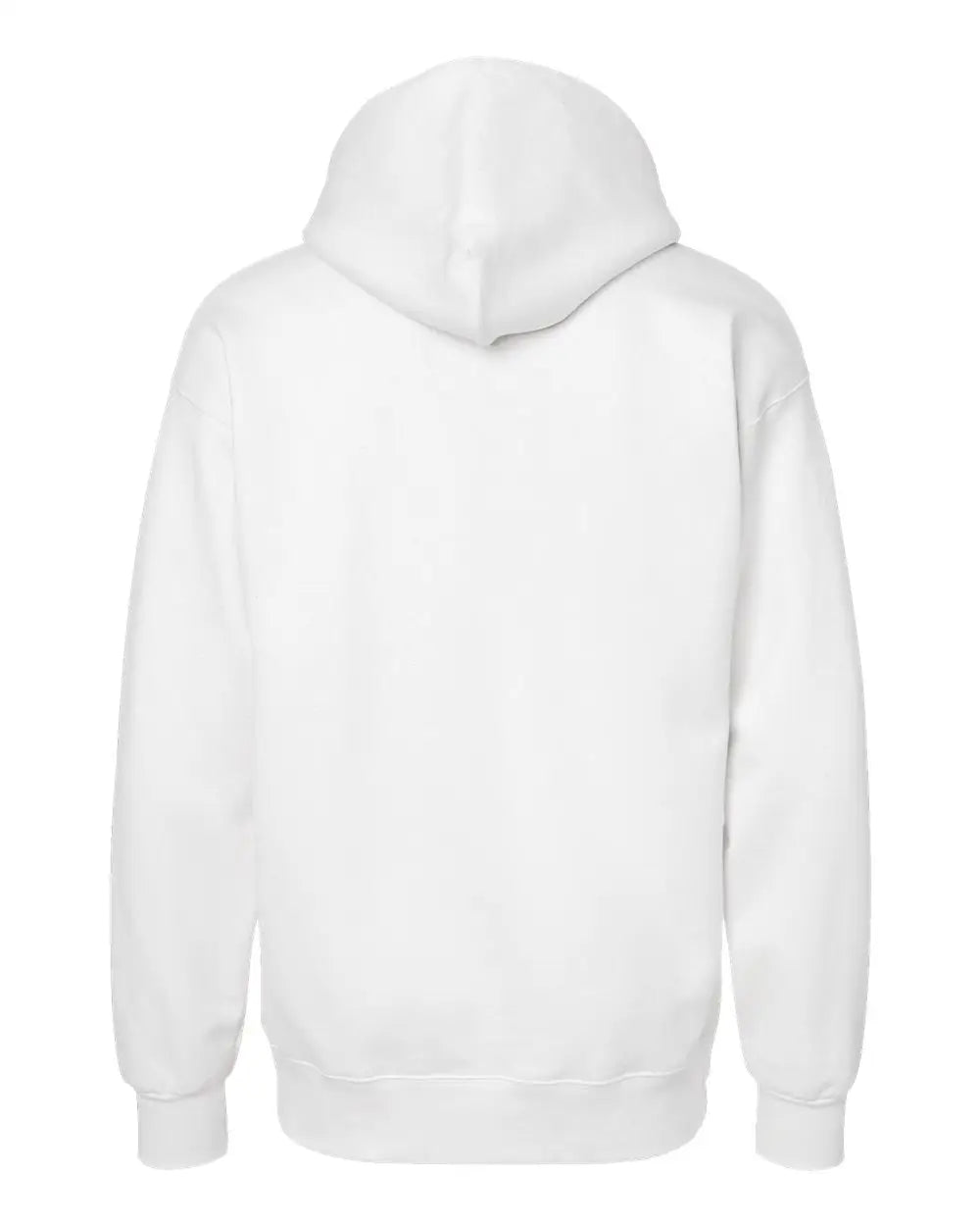 Hanes F170 Ultimate Cottonâ Hooded Sweatshirt - White