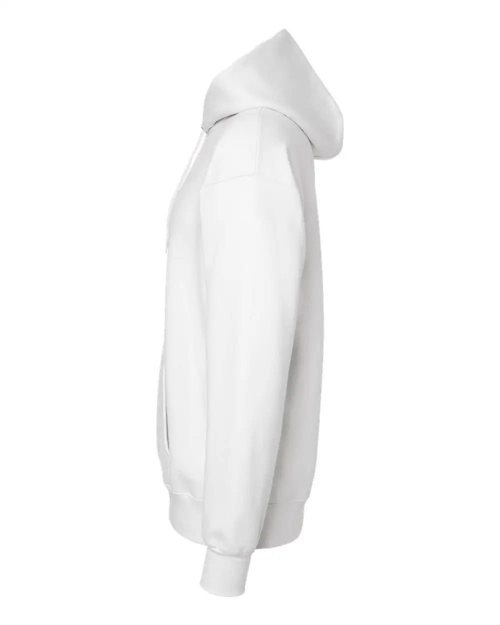 Hanes F170 Ultimate Cottonâ Hooded Sweatshirt - White