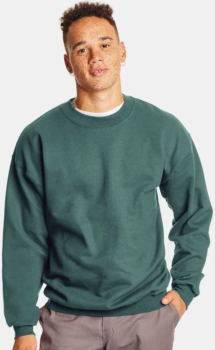 Hanes F260 Ultimate Cotton Crewneck Sweatshirt - Cactus