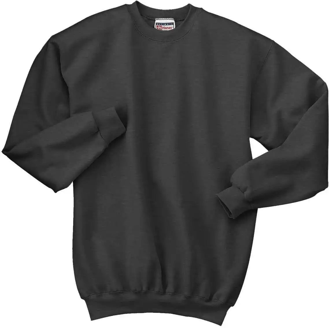 Hanes F260 Ultimate Cotton Crewneck Sweatshirt Charcoal Heather