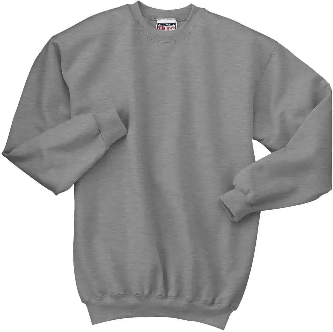 Hanes F260 Ultimate Cotton Crewneck Sweatshirt Light Steel
