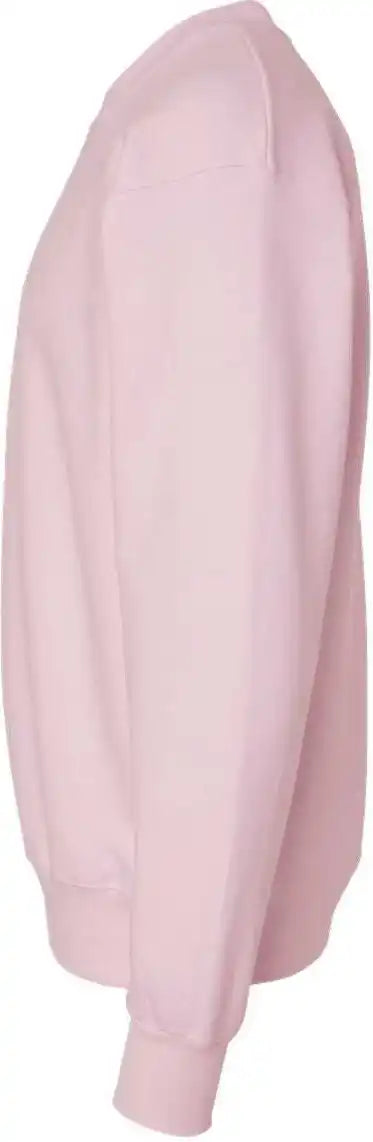 Hanes F260 Ultimate Cotton Crewneck Sweatshirt Pale Pink