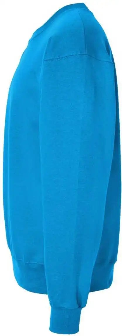 Hanes F260 Ultimate Cotton Crewneck Sweatshirt Teal