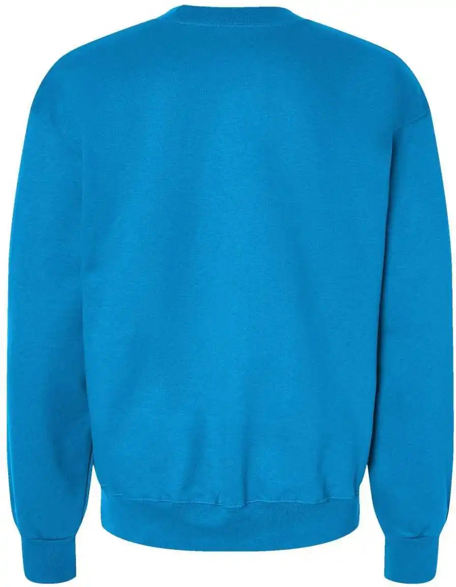 Hanes F260 Ultimate Cotton Crewneck Sweatshirt Teal