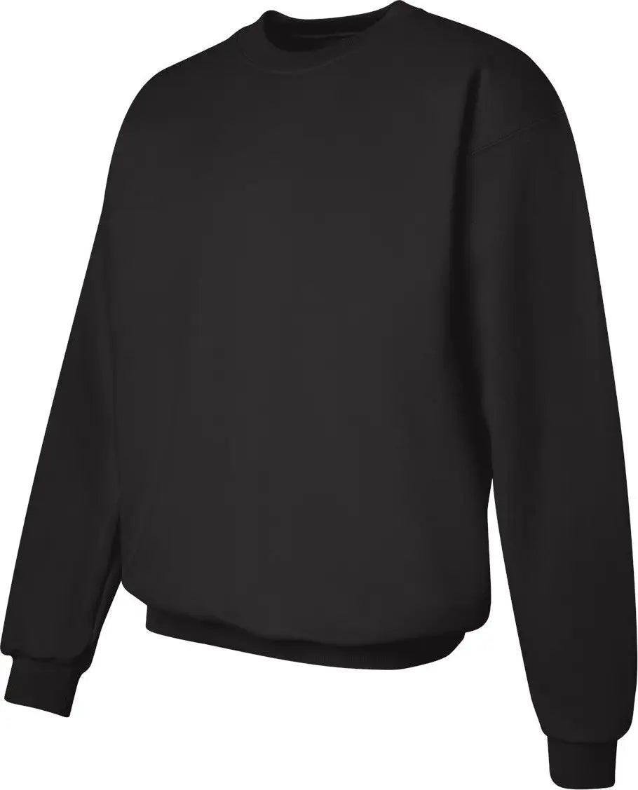 Hanes F260 Ultimate Cotton® Crewneck Sweatshirt - Black - s