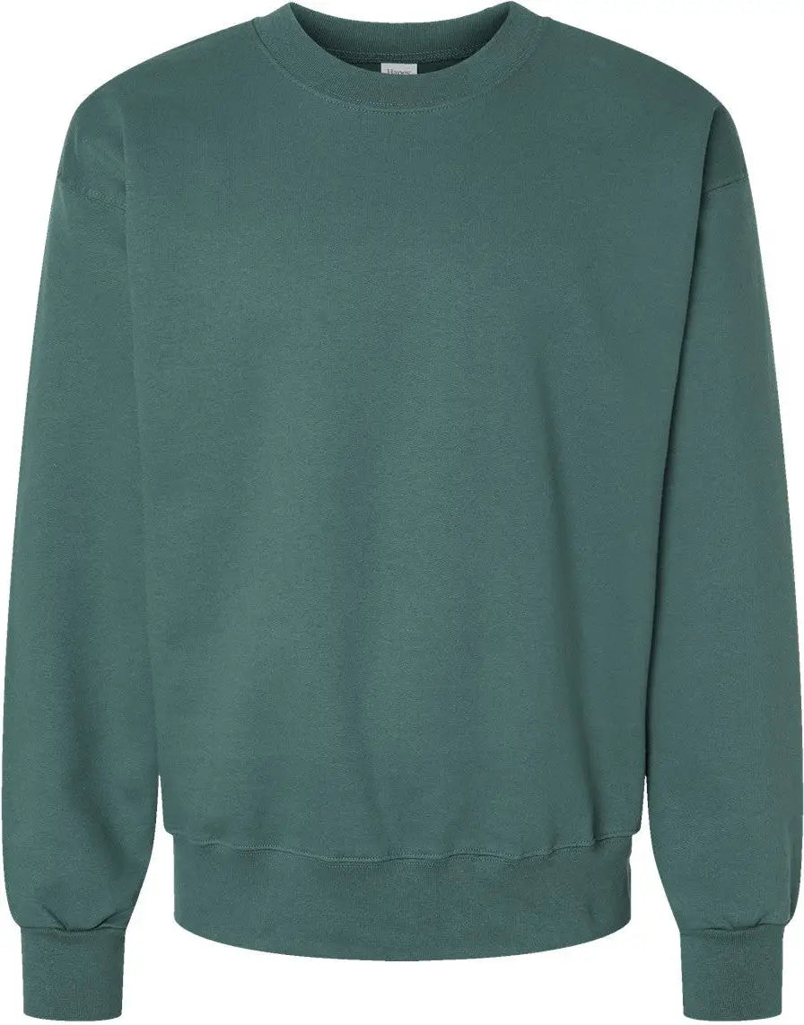 Hanes F260 Ultimate Cotton® Crewneck Sweatshirt - Cactus - Green / s