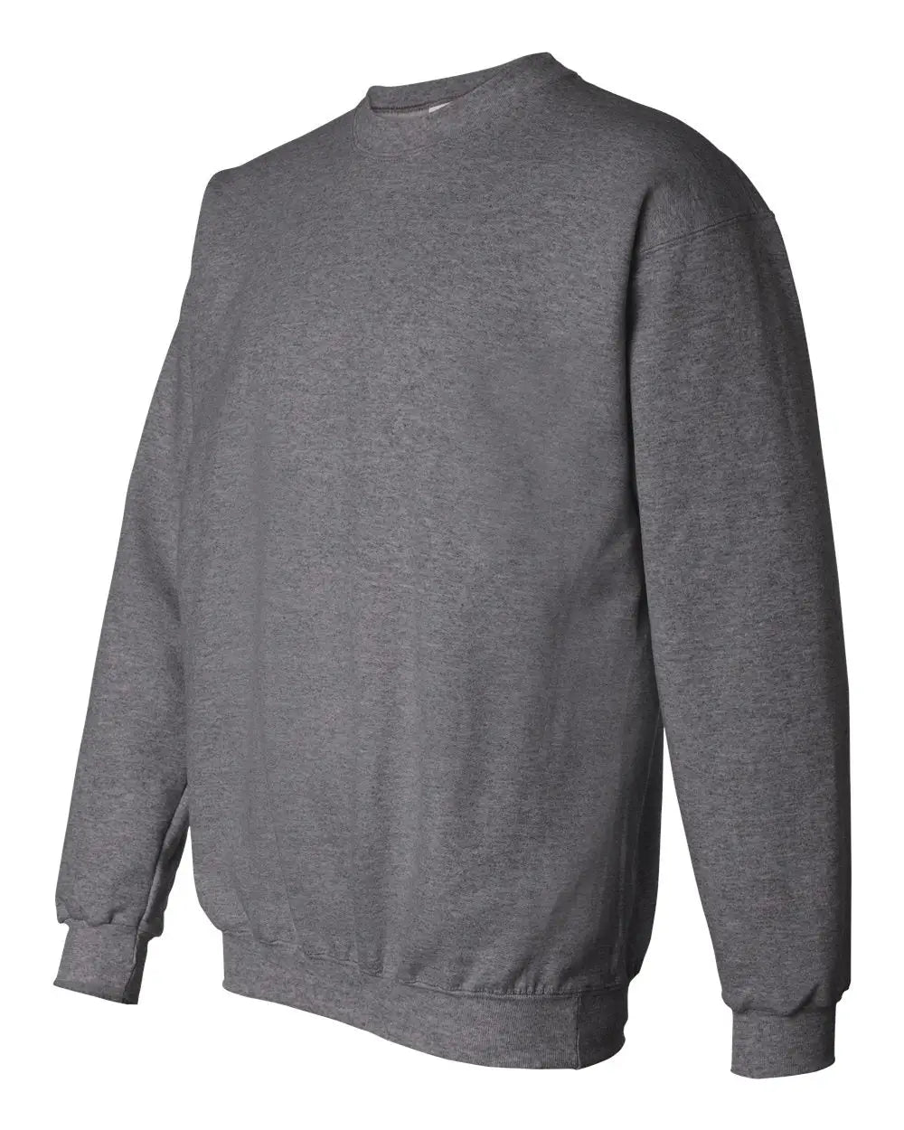 Hanes F260 Ultimate Cotton® Crewneck Sweatshirt - Charcoal Heather - Dark Gray / s