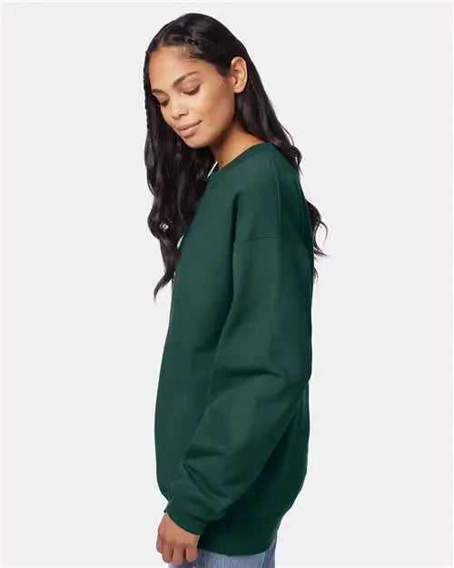 Hanes F260 Ultimate Cotton® Crewneck Sweatshirt - Deep Forest