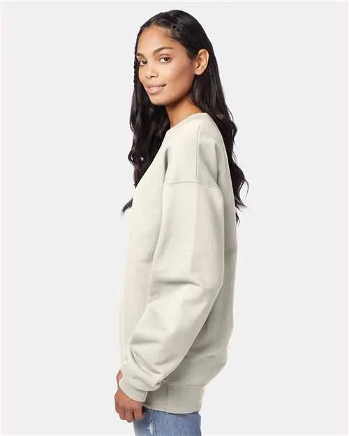Hanes F260 Ultimate Cotton® Crewneck Sweatshirt - Natural
