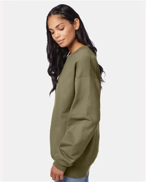 Hanes F260 Ultimate Cotton® Crewneck Sweatshirt - Oregano