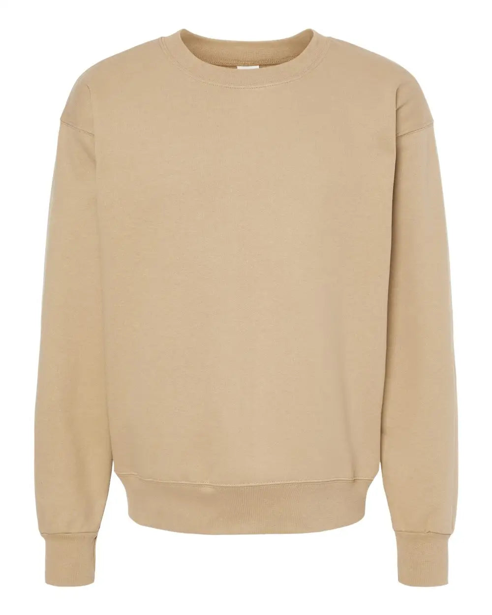 Hanes F260 Ultimate Cotton® Crewneck Sweatshirt - Pebble - Tan / s
