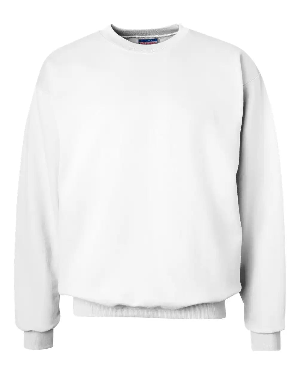 Hanes F260 Ultimate Cotton® Crewneck Sweatshirt - White - s