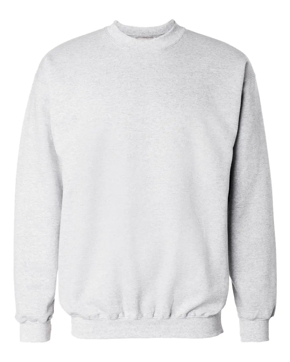 Hanes F260 Ultimate Cottonâ Crewneck Sweatshirt - Ash