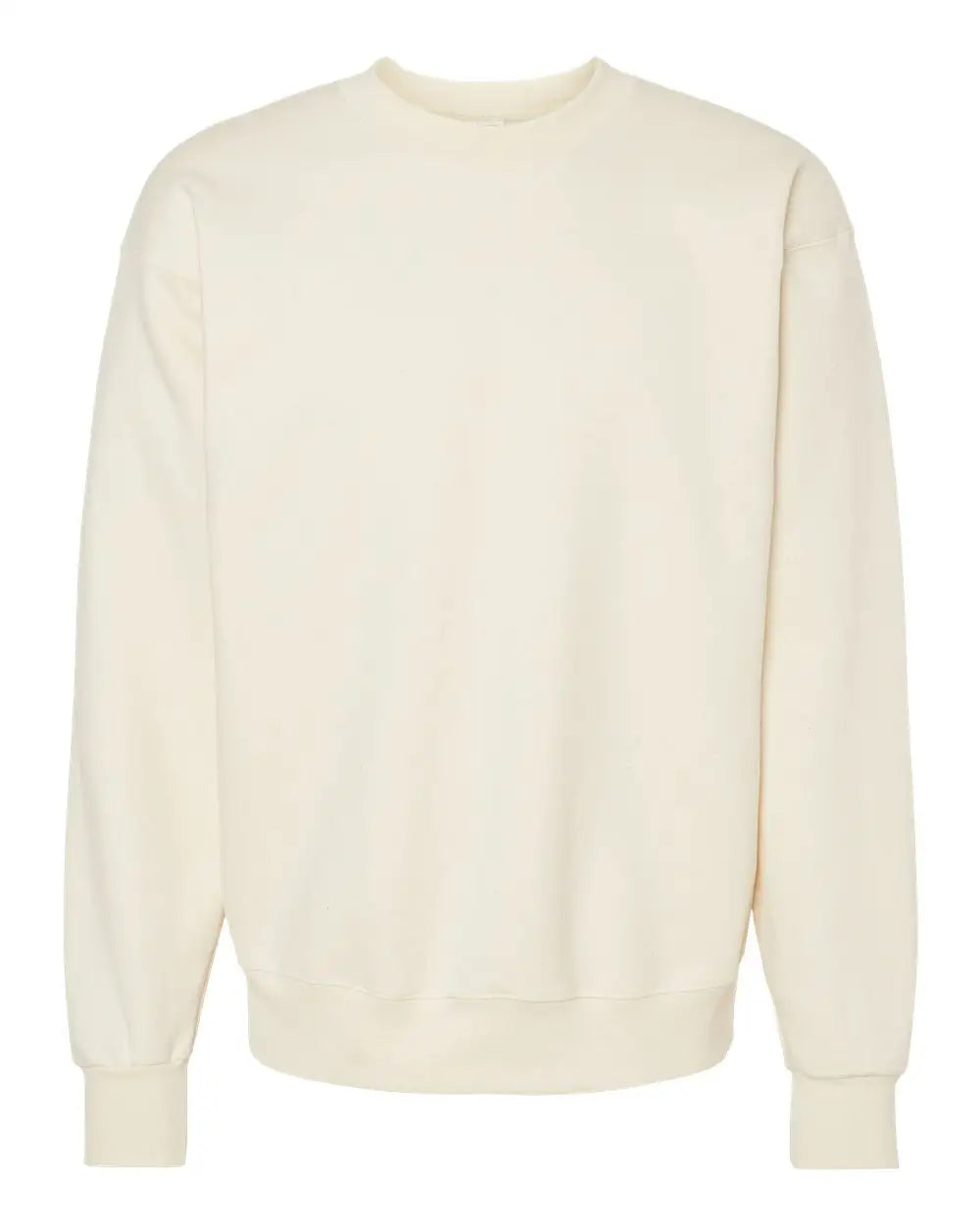 Hanes F260 Ultimate Cottonâ Crewneck Sweatshirt - Natural