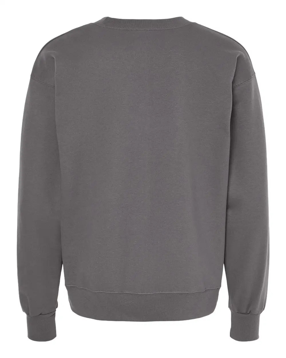 Hanes F260 Ultimate Cottonâ Crewneck Sweatshirt - Smoke Grey