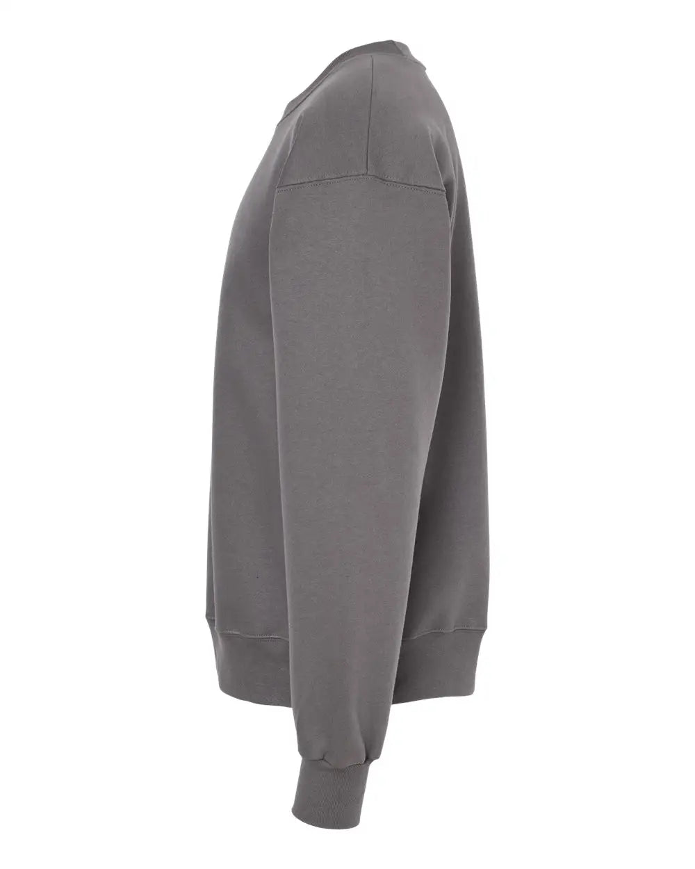 Hanes F260 Ultimate Cottonâ Crewneck Sweatshirt - Smoke Grey