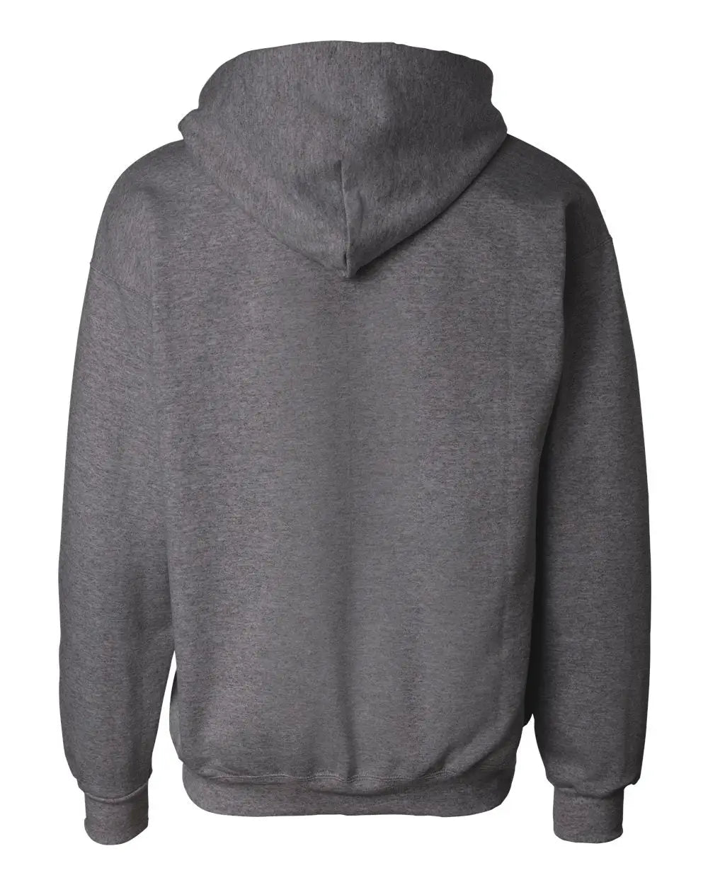 Hanes F280 Ultimate Cotton® Full-zip Hooded Sweatshirt - Charcoal Heather