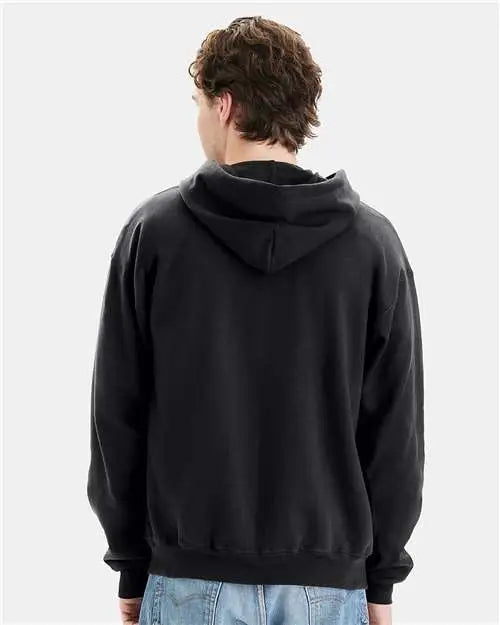 Hanes F280 Ultimate Cottonâ Full-zip Hooded Sweatshirt - Black