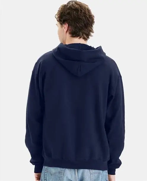 Hanes F280 Ultimate Cottonâ Full-zip Hooded Sweatshirt - Navy